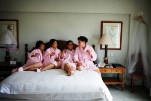 Creative Bridal Shower Gifts with Custom Robes